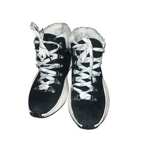 WOMEN'S SOREL OUT 'N ABOUT III CONQUEST SHEARLING ANKLE SNOW BOOTS size 7.5